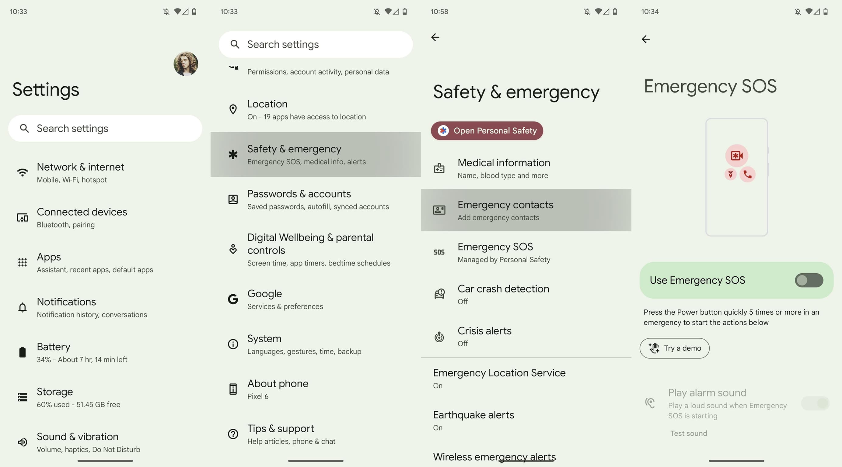 emergency-sos-android-settings