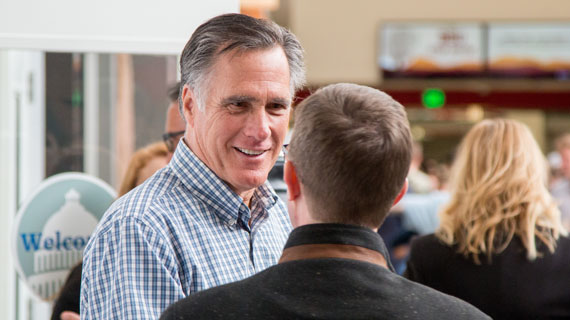 Mitt Romney at SUU