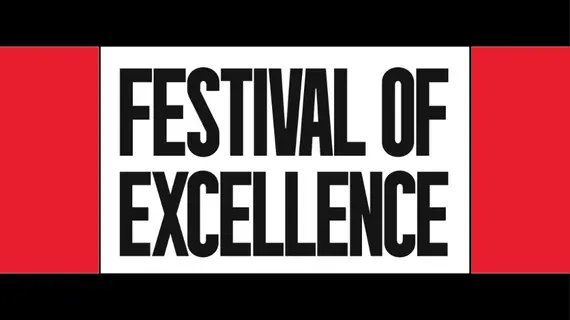 Festival of Excellence. Decorative image of the text.