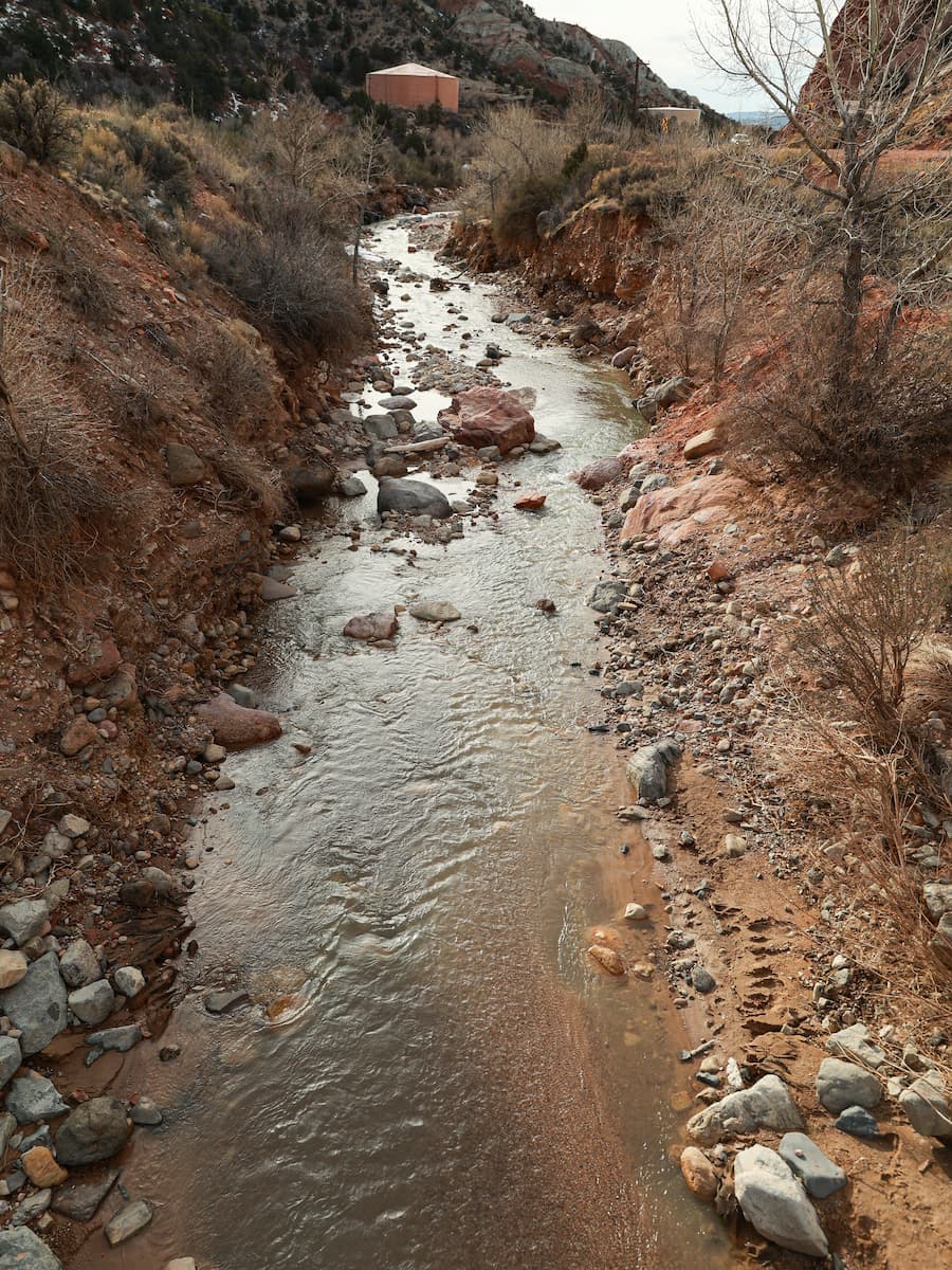 Coal Creek Trail flood boulders