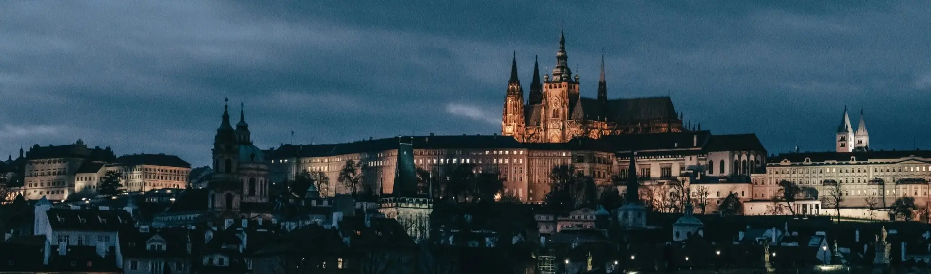 View of Prague from above