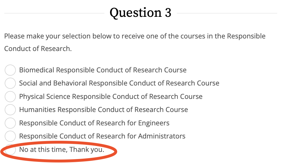 Page 8 Responsible Conduct of Research