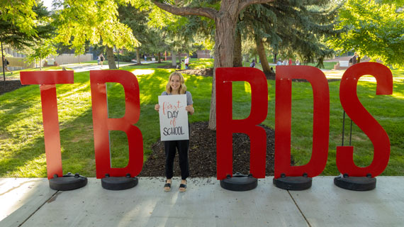 First day of school at SUU