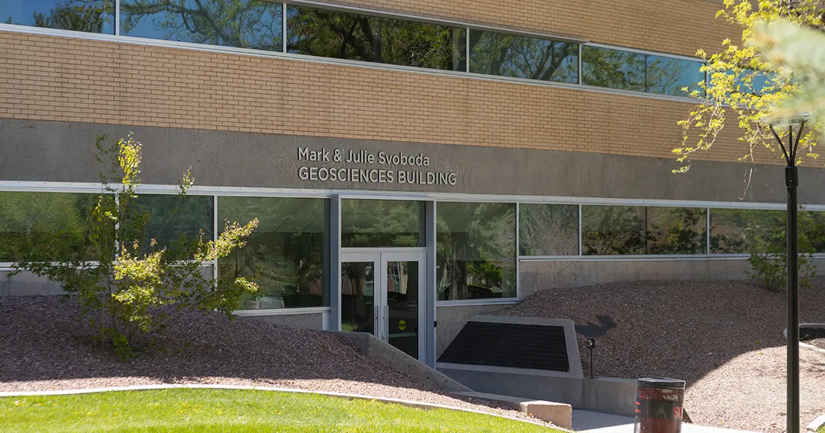 Geoscience Building on SUU campus