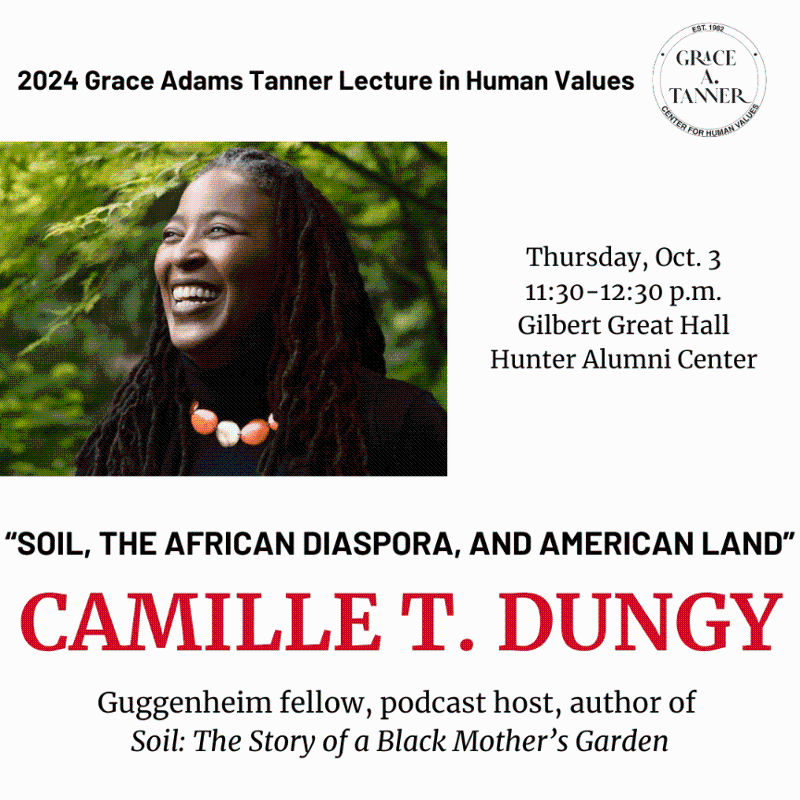 Camille T. Dungy lecture flyer